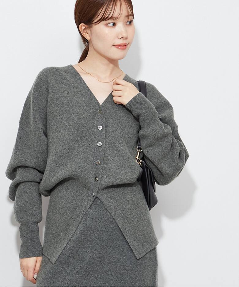 ミラノリブVネックカーディガン（カーディガン）｜Plage（プラージュ  