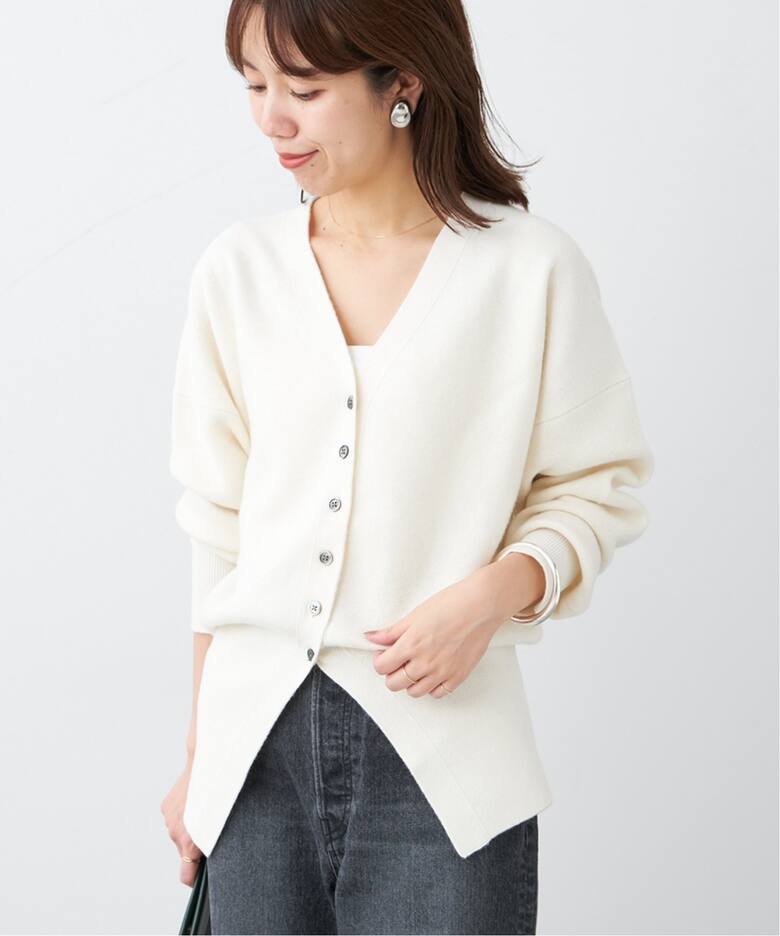 ミラノリブVネックカーディガン（カーディガン）｜Plage（プラージュ  