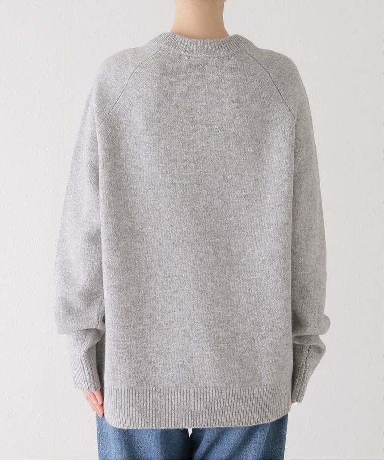 スーパーファインウールカシミヤ ラグラン プルオーバー（ニット  