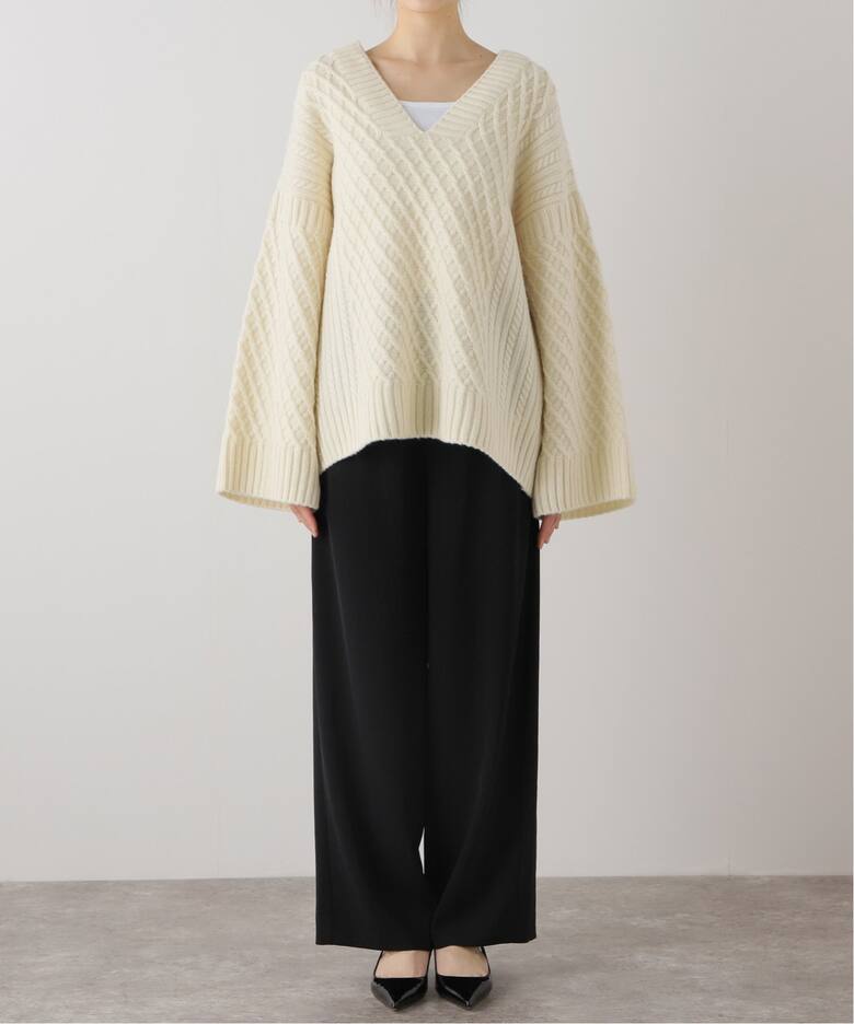 追加》アランV プルオーバー（ニット／セーター）｜Plage（プラージュ  