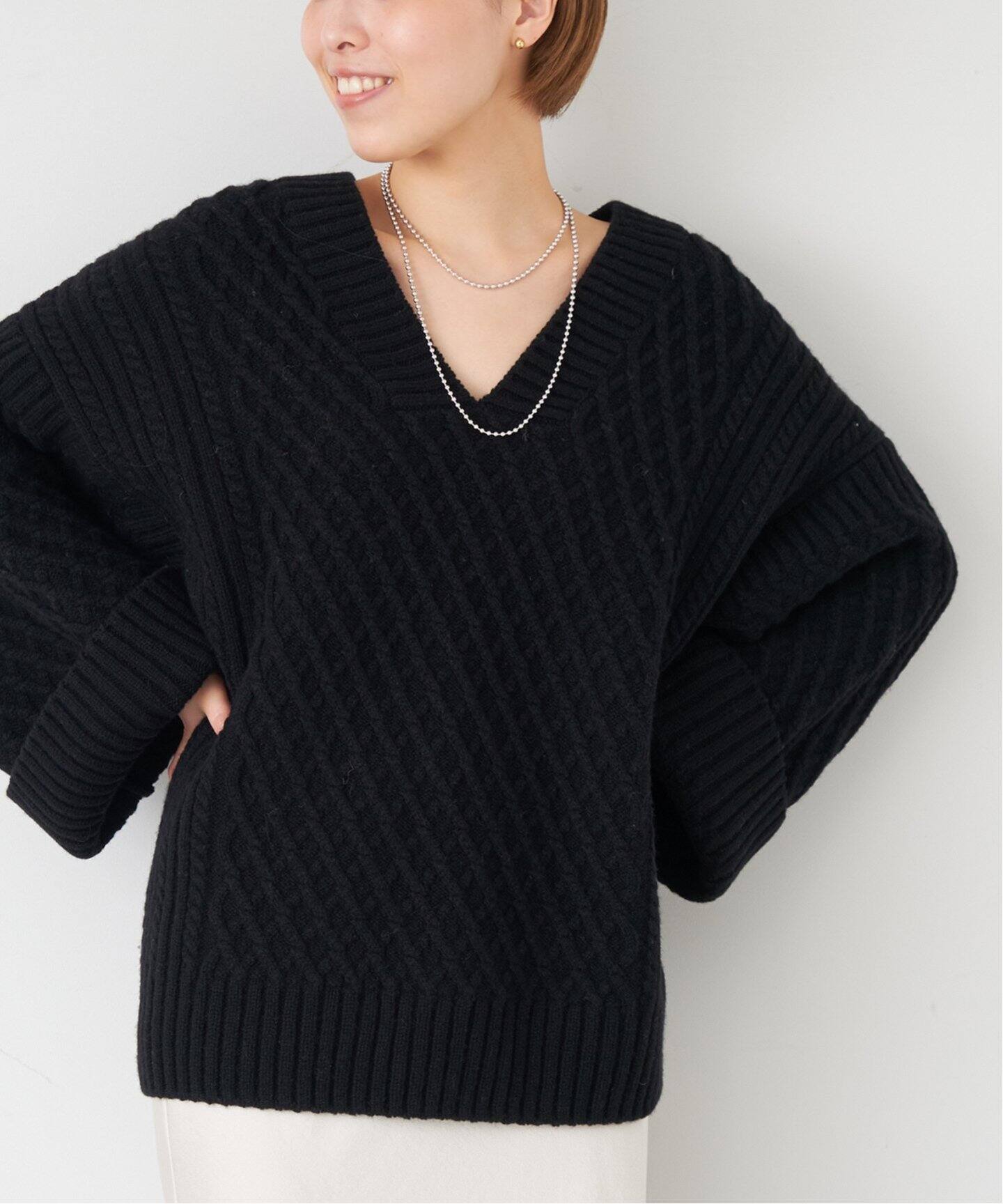 追加》アランV プルオーバー（ニット／セーター）｜Plage（プラージュ  