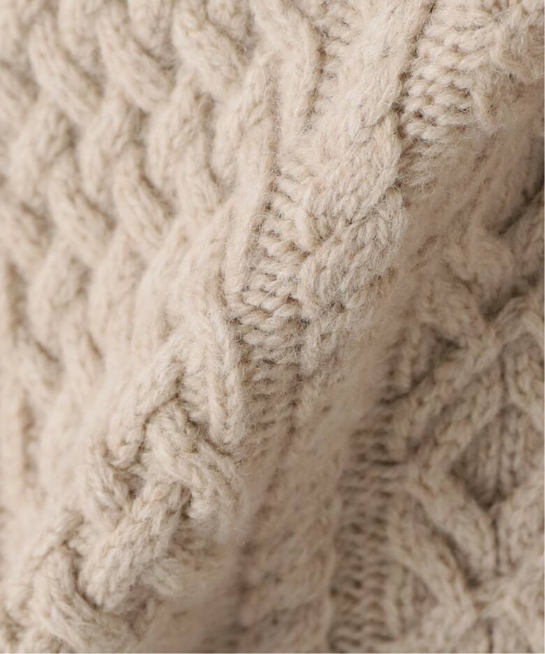 追加》アランショートプルオーバー（ニット／セーター）｜Plage  