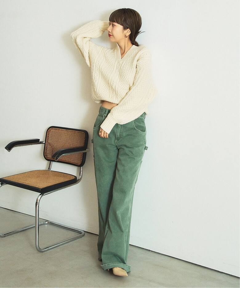 追加》アランショートプルオーバー（ニット／セーター）｜Plage  