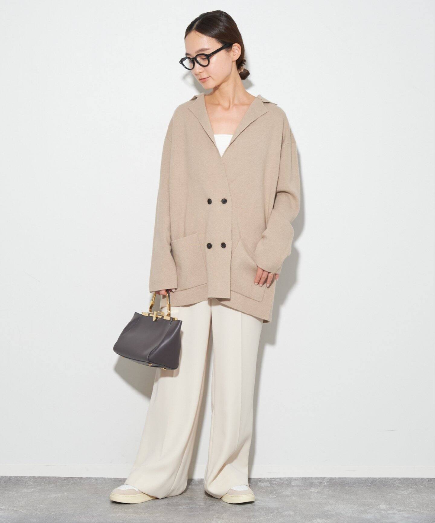 追加》ミラノリブニットジャケット（ニット／セーター）｜Plage  