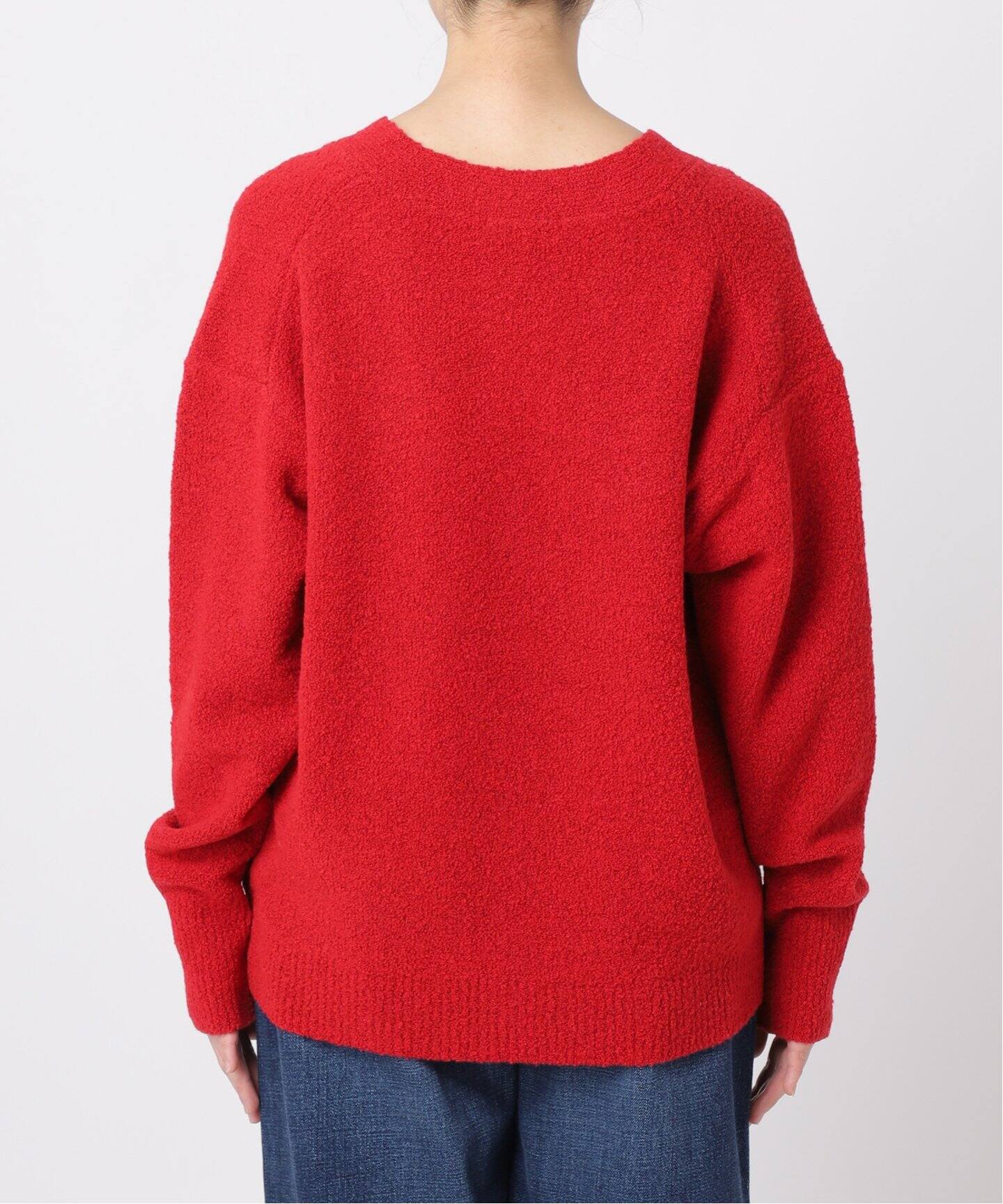 eleven knit (white,beige,red,pink)（カーディガン）｜Plage  
