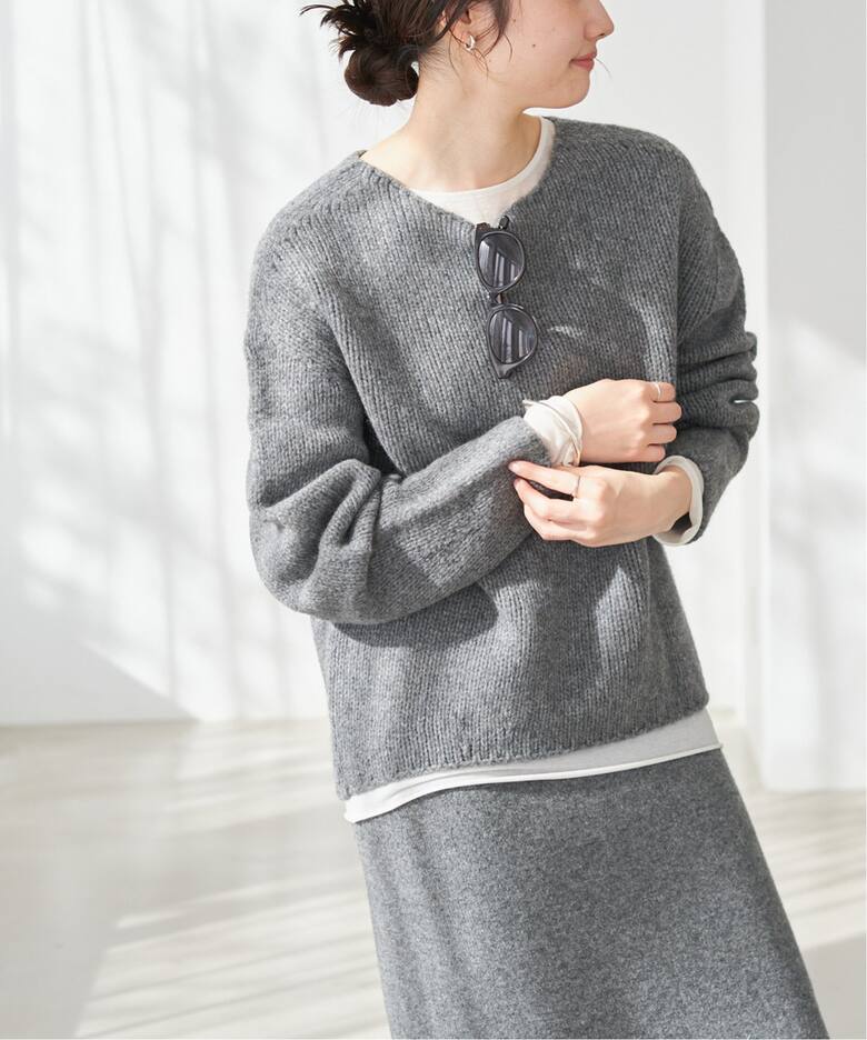 メリノウール ニットアップ（ニット／セーター）｜Plage（プラージュ  