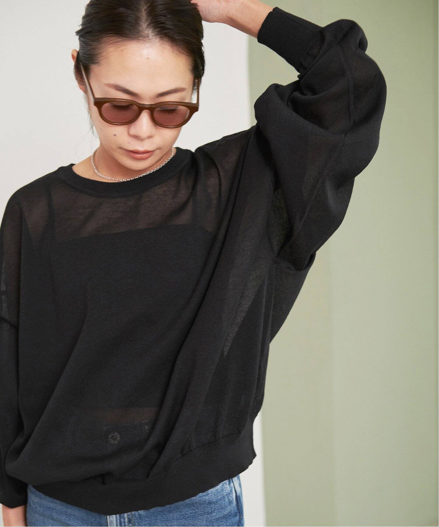 RAMIE kon sheer ニット（ニット／セーター）｜Plage（プラージュ）の 