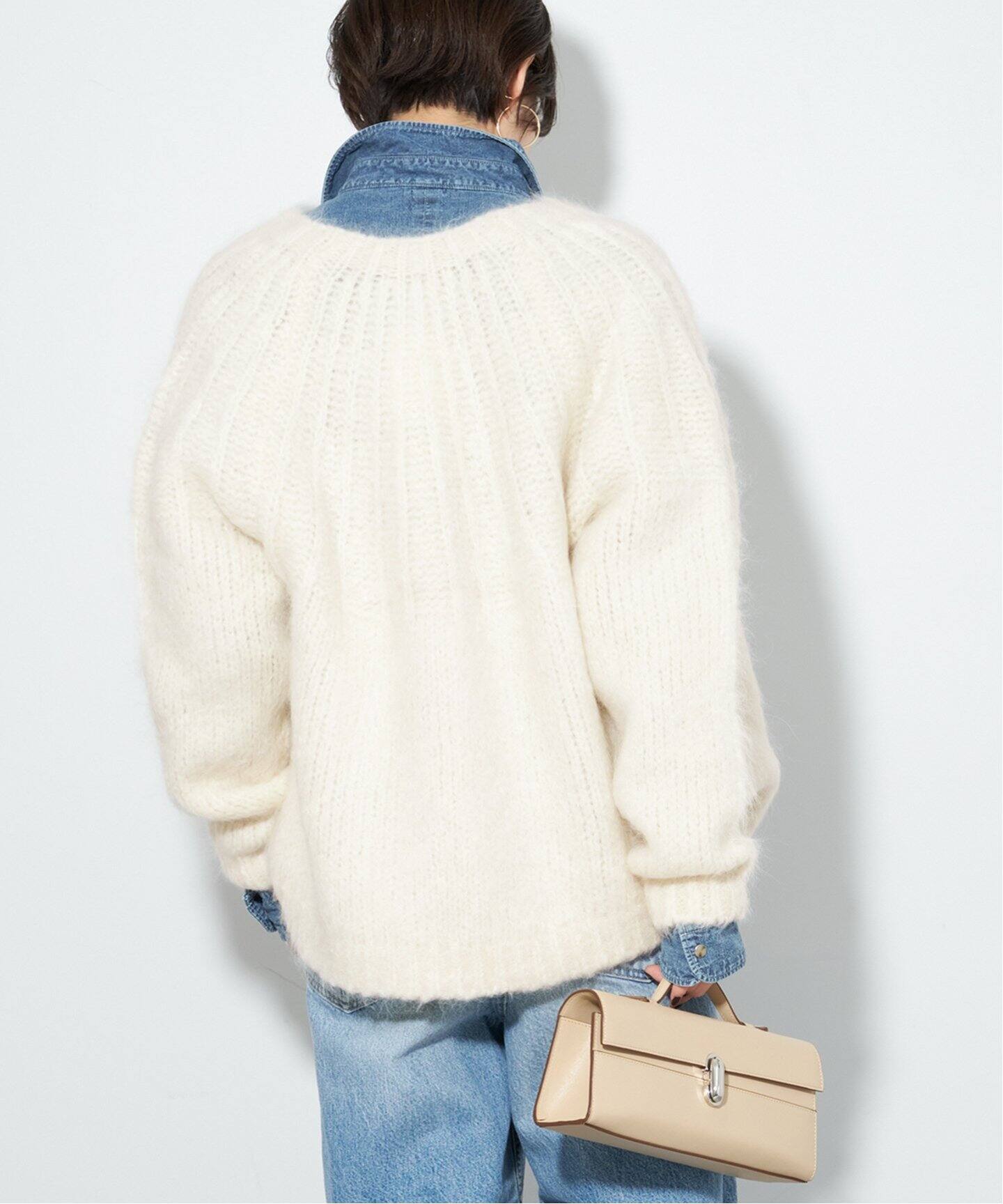 ALPACA MOHAIR LOOSE カーディガン（カーディガン）｜Plage 