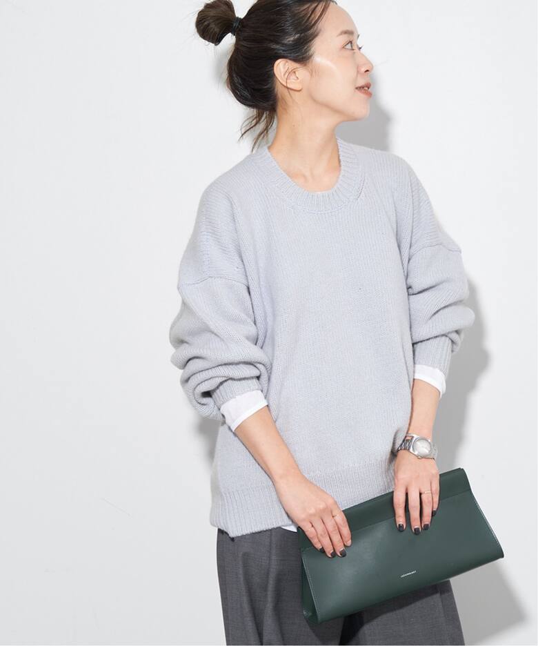 ALPACA WOOL HENP CN プルオーバー（ニット／セーター）｜Plage 