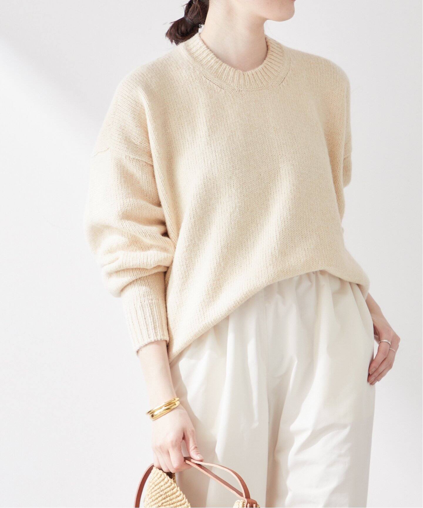 ALPACA WOOL HENP CN プルオーバー（ニット／セーター）｜Plage 