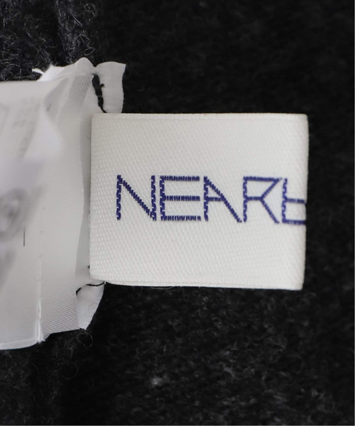 NEARBYME/ニアーバイミー】TURTLE NECK SLIT ニット（ニット