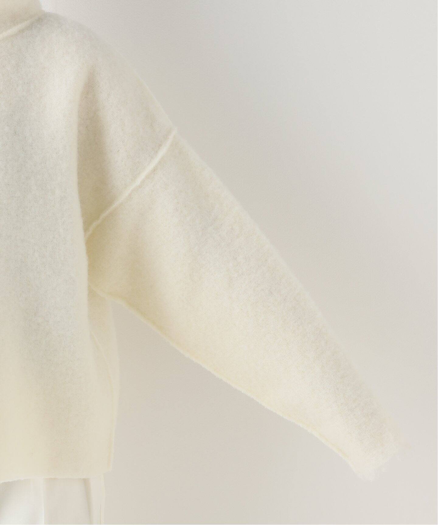 ROHE/ロヘ】FRINGE WL BLEND タートルネックニット（ニット／セーター  