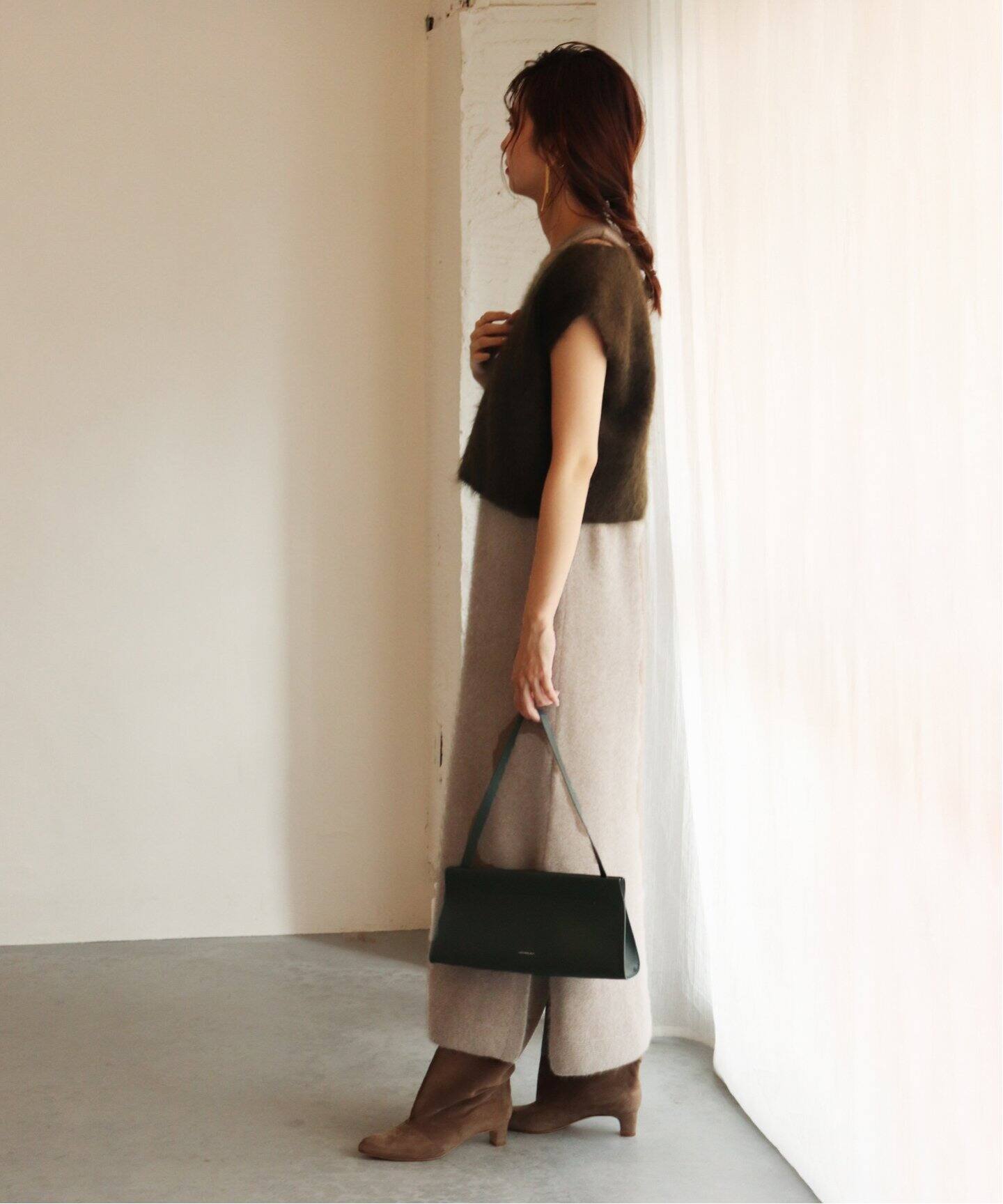 enrica/エンリカ】LONG ベスト（ニットワンピース）｜Plage  