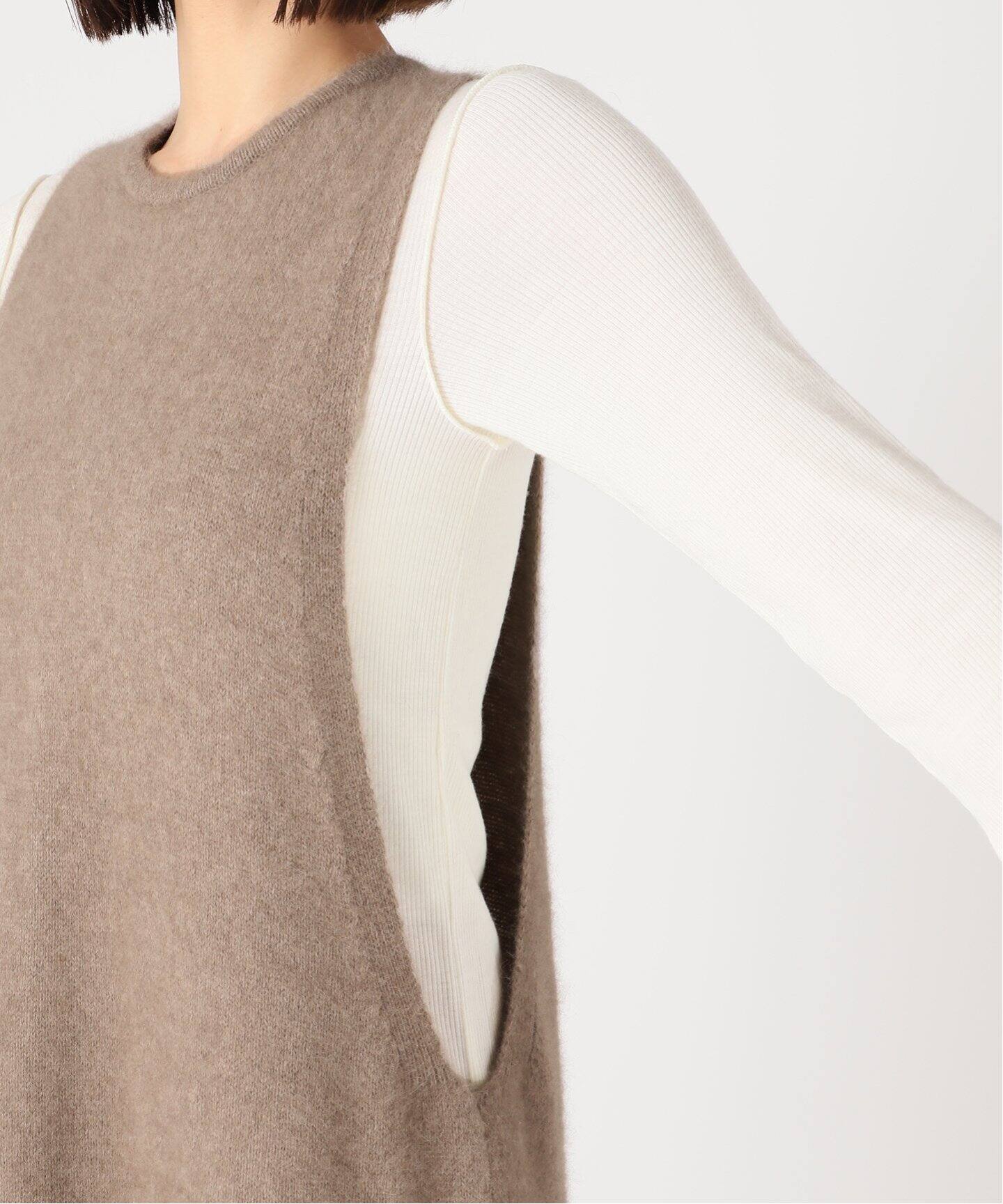 enrica/エンリカ】LONG ベスト（ニットワンピース）｜Plage  