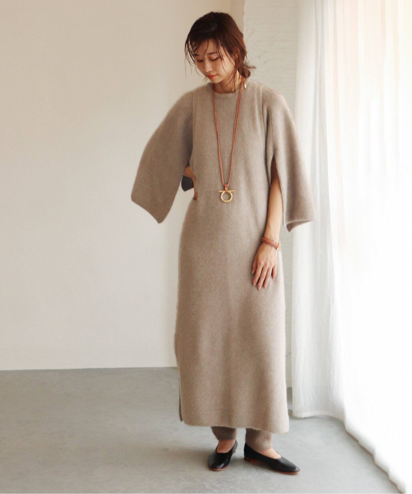 enrica/エンリカ】LONG ベスト（ニットワンピース）｜Plage  