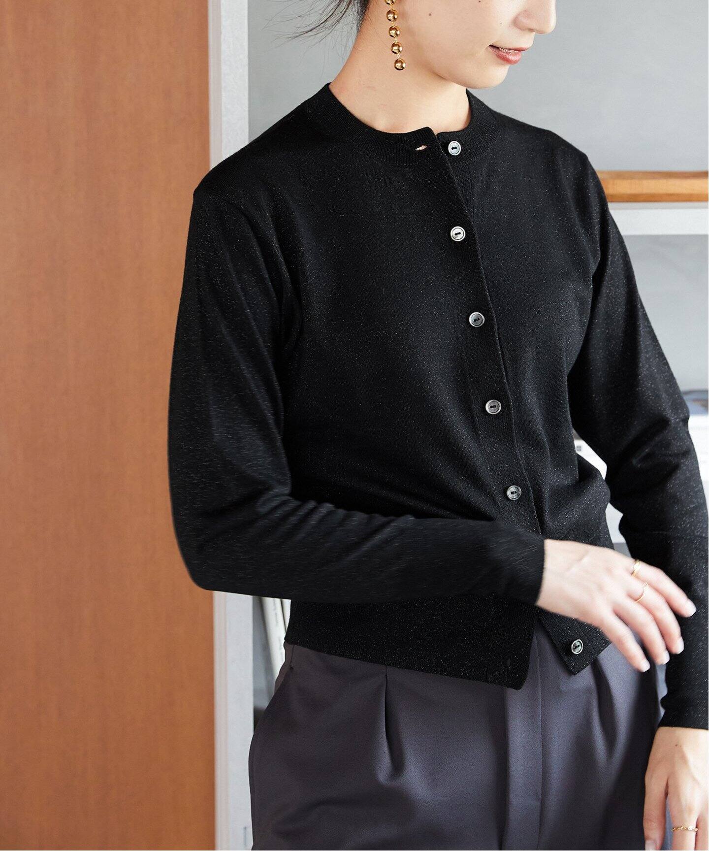 GLOWウールハイゲージニットカーディガン（カーディガン）｜VERMEIL  