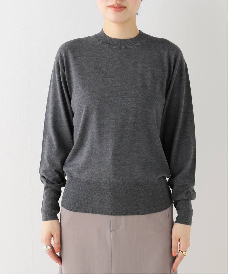 glowウールハイゲージベーシックプルオーバー（ニット／セーター  