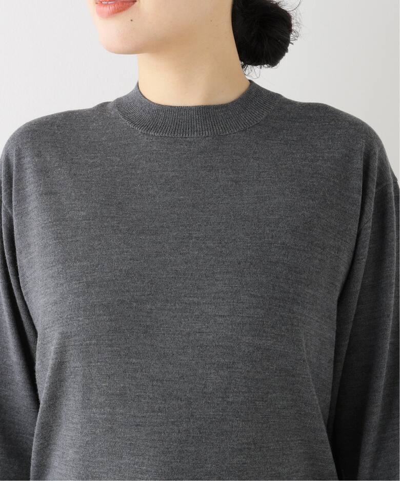 glowウールハイゲージベーシックプルオーバー（ニット／セーター  