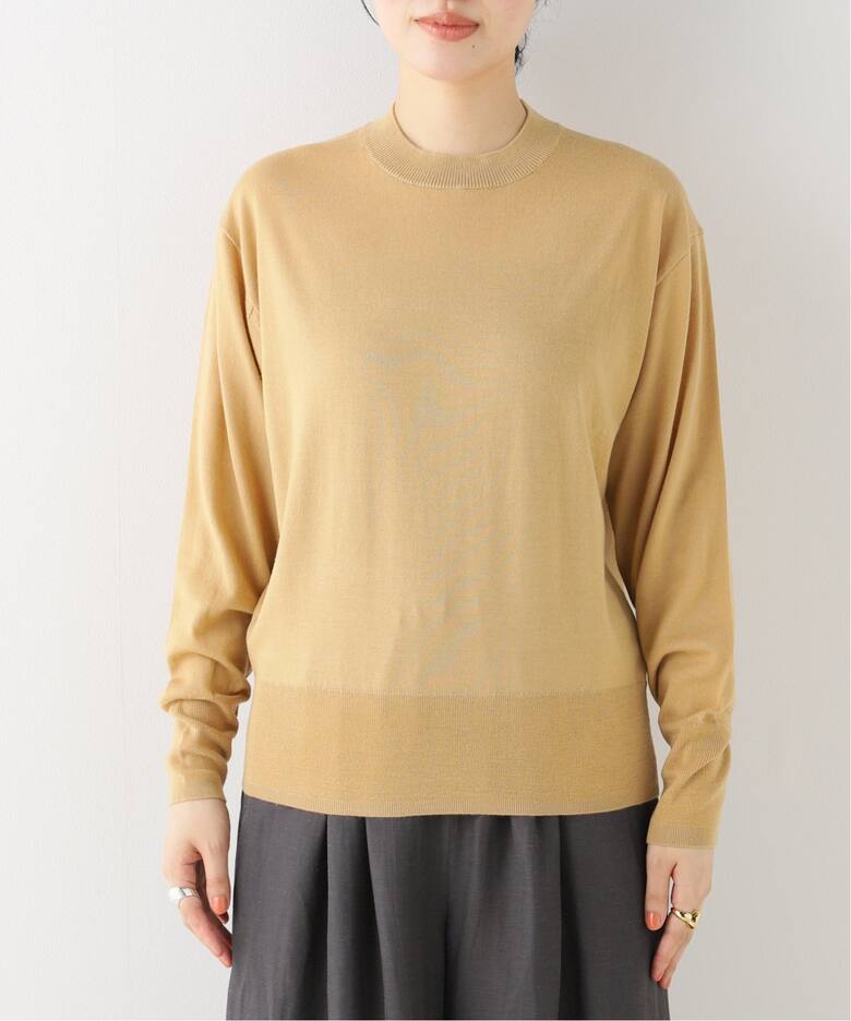 glowウールハイゲージベーシックプルオーバー（ニット／セーター  