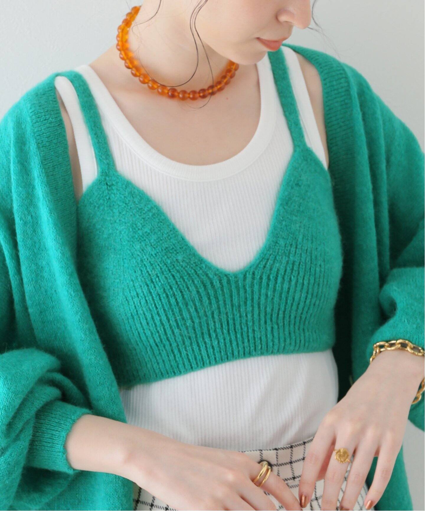 ROCHAS/ロシャス】Bra Top（ニット／セーター）｜VERMEIL par iena  