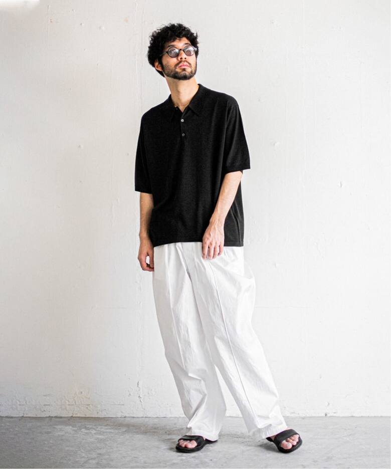 JOHN SMEDLEY / ジョンスメドレー】別注 ISIS（ポロシャツ）｜L 