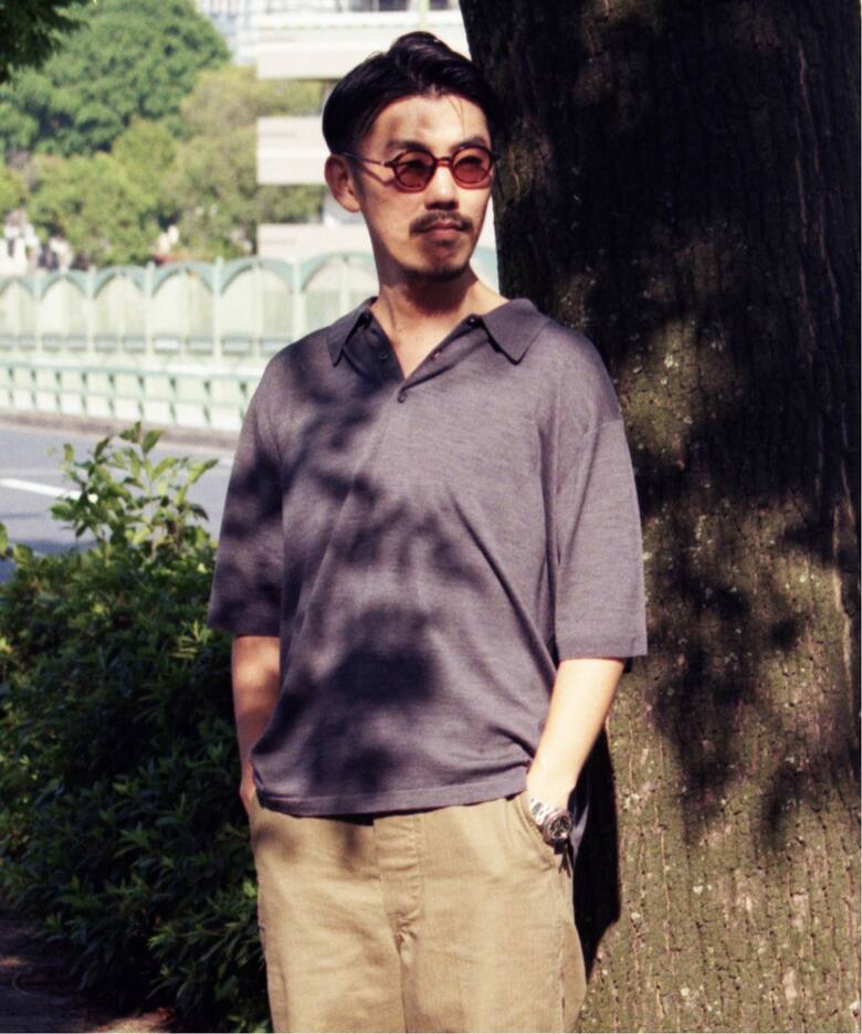 JOHN SMEDLEY / ジョンスメドレー】別注 ISIS（ポロシャツ）｜L 