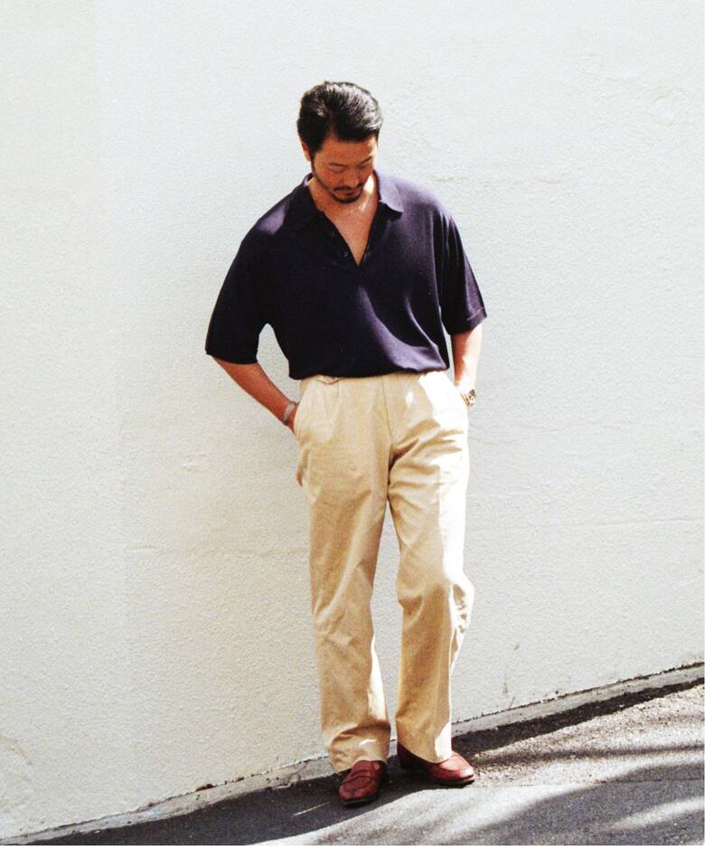 JOHN SMEDLEY / ジョンスメドレー】別注 ISIS（ポロシャツ）｜L 