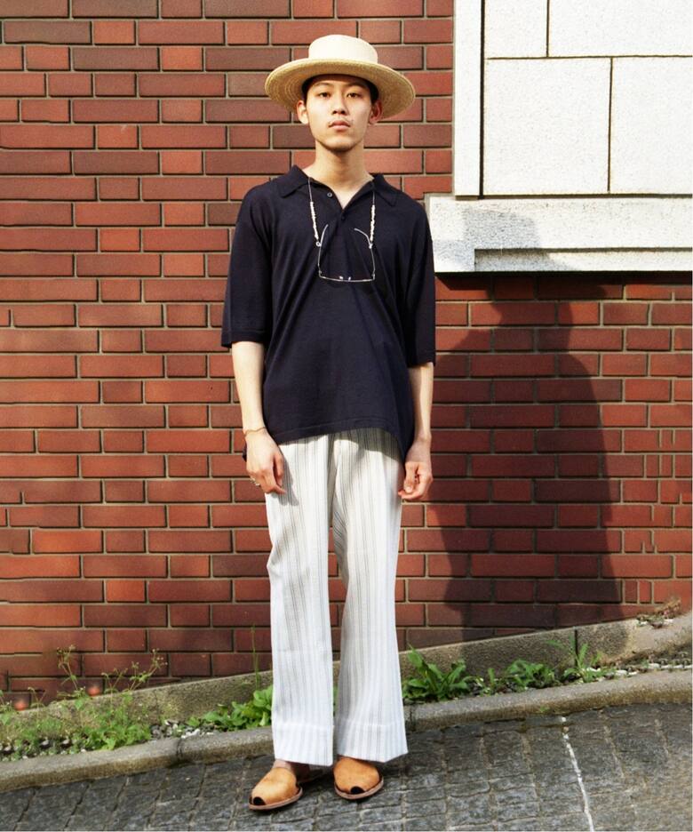 JOHN SMEDLEY / ジョンスメドレー】別注 ISIS（ポロシャツ）｜L 