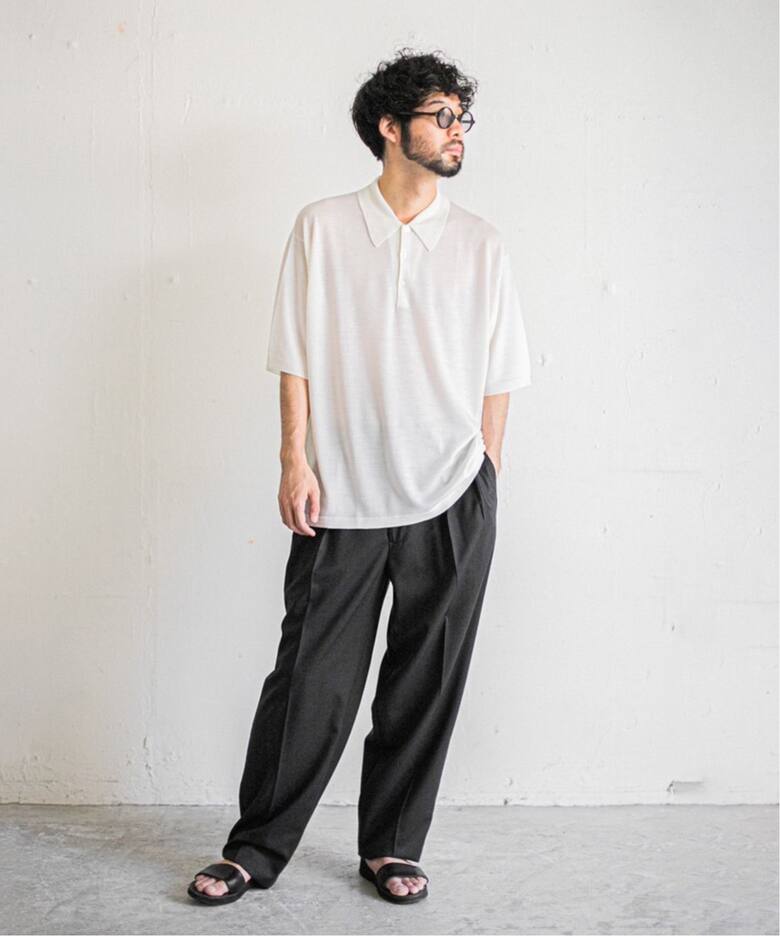 JOHN SMEDLEY / ジョンスメドレー】別注 ISIS（ポロシャツ）｜L 