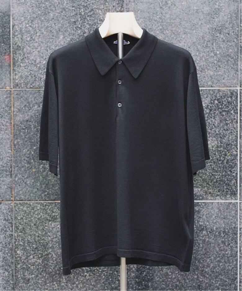 JOHN SMEDLEY / ジョンスメドレー】別注 ISIS（ポロシャツ）｜L 