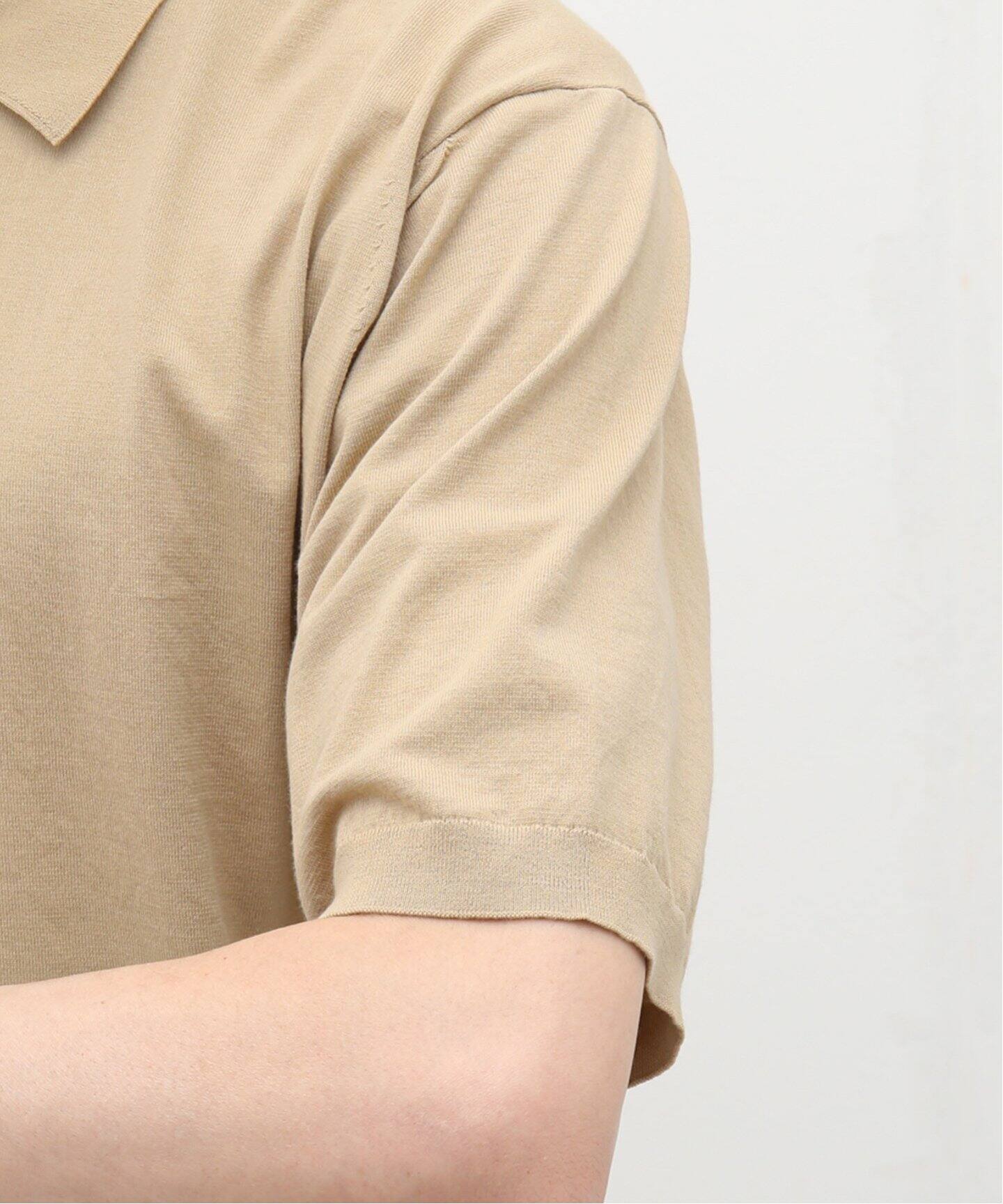 AURALEE / オーラリー】SUPER HIGH GAUGE COTTON KNIT POLO SHIRT 