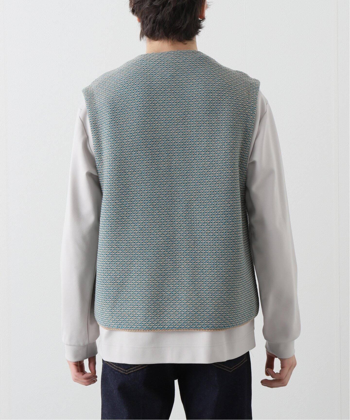 MATSUFUJI / マツフジ】RAVEN PATTERN KNIT VEST（ベスト）｜PULP 