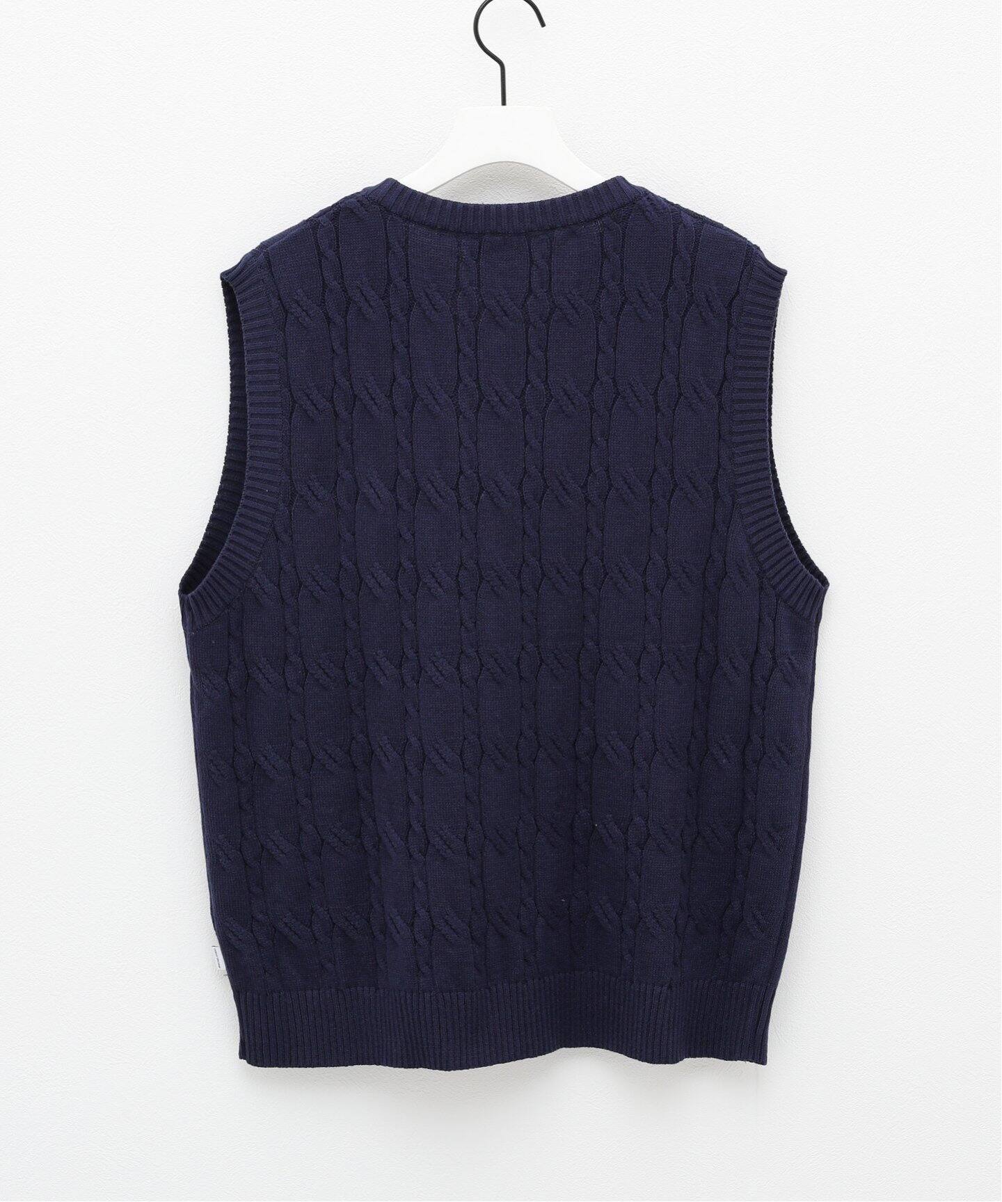 SPECIAL GUEST / スペシャルゲスト】SG CABLE KNIT VEST（ベスト  