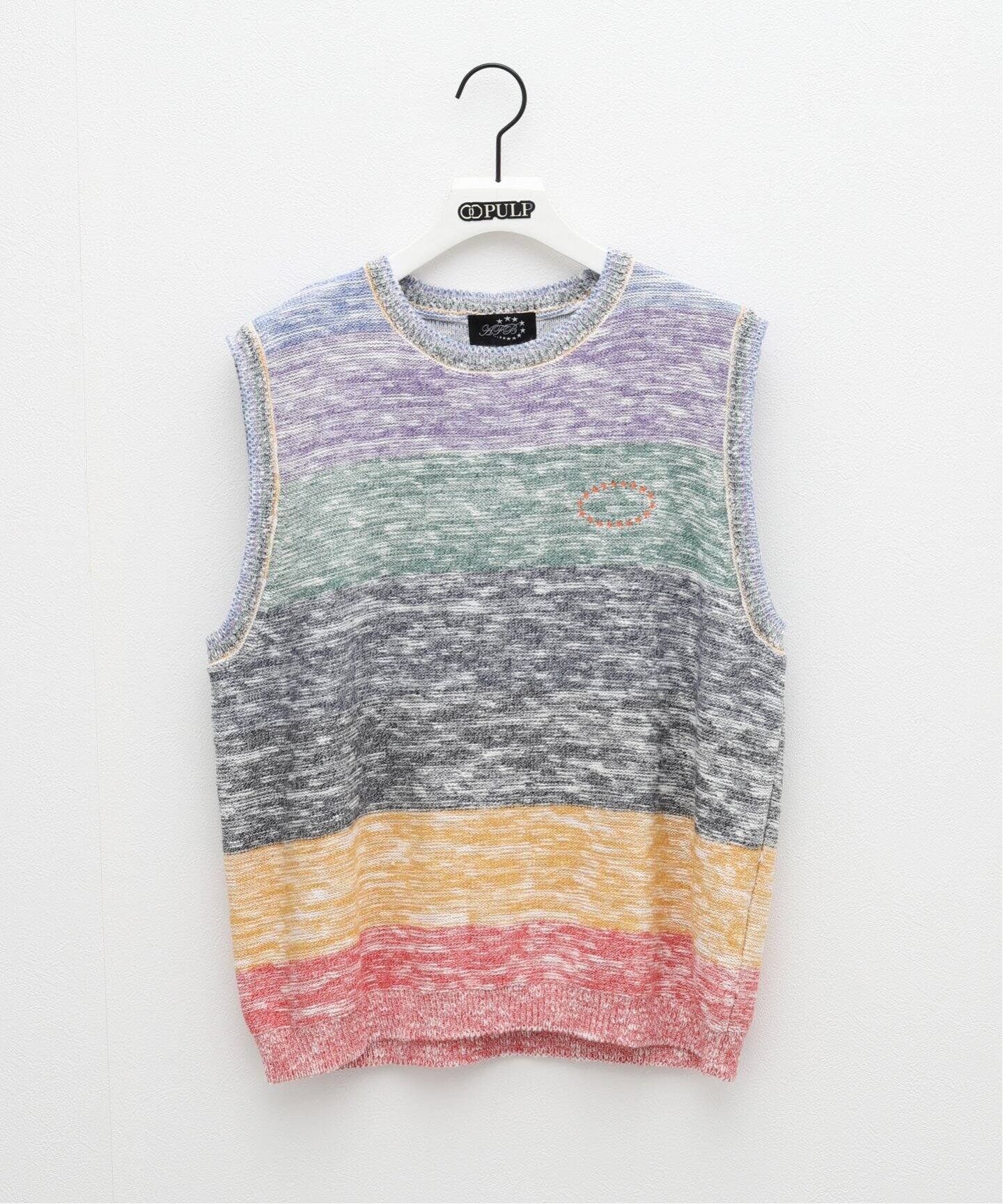 AFB / エーエフビー】KNIT VEST（ベスト）｜PULP（パルプ）の通販 