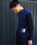 【GR10K / ジーアールテンケー】COTTON KNIT VEST