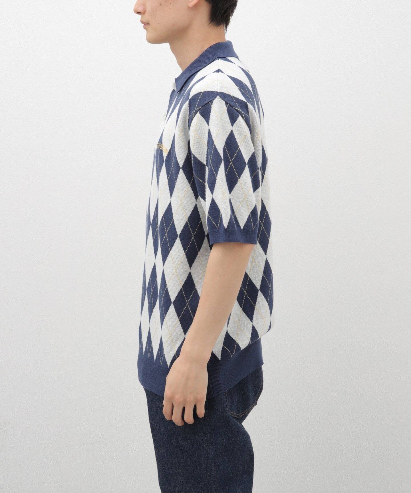 thisisneverthat / ディスイズネバーザット】ARGYLE S/S ニットポロ 