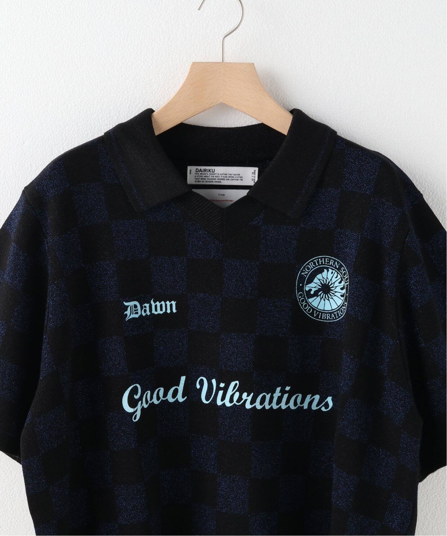 DAIRIKU / ダイリク】Lame Soccer Uniform Knit Pullove（ニット 