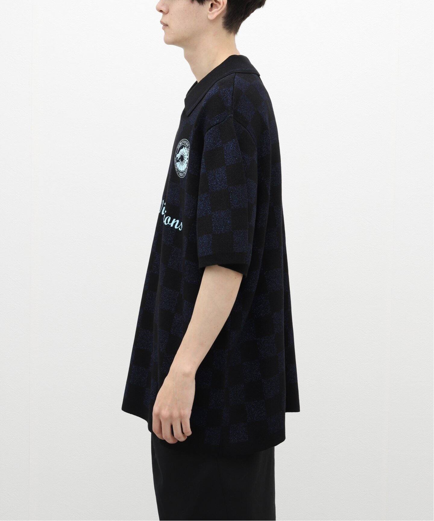 DAIRIKU / ダイリク】Lame Soccer Uniform Knit Pullove（ニット 