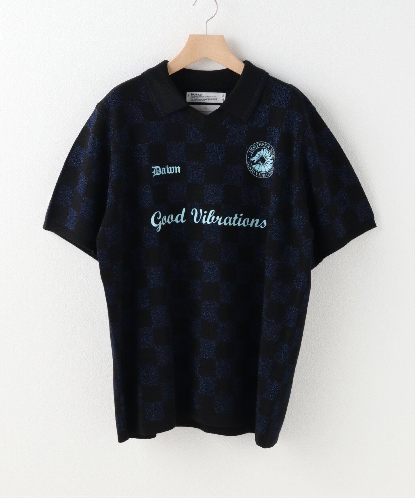 DAIRIKU / ダイリク】Lame Soccer Uniform Knit Pullove（ニット 