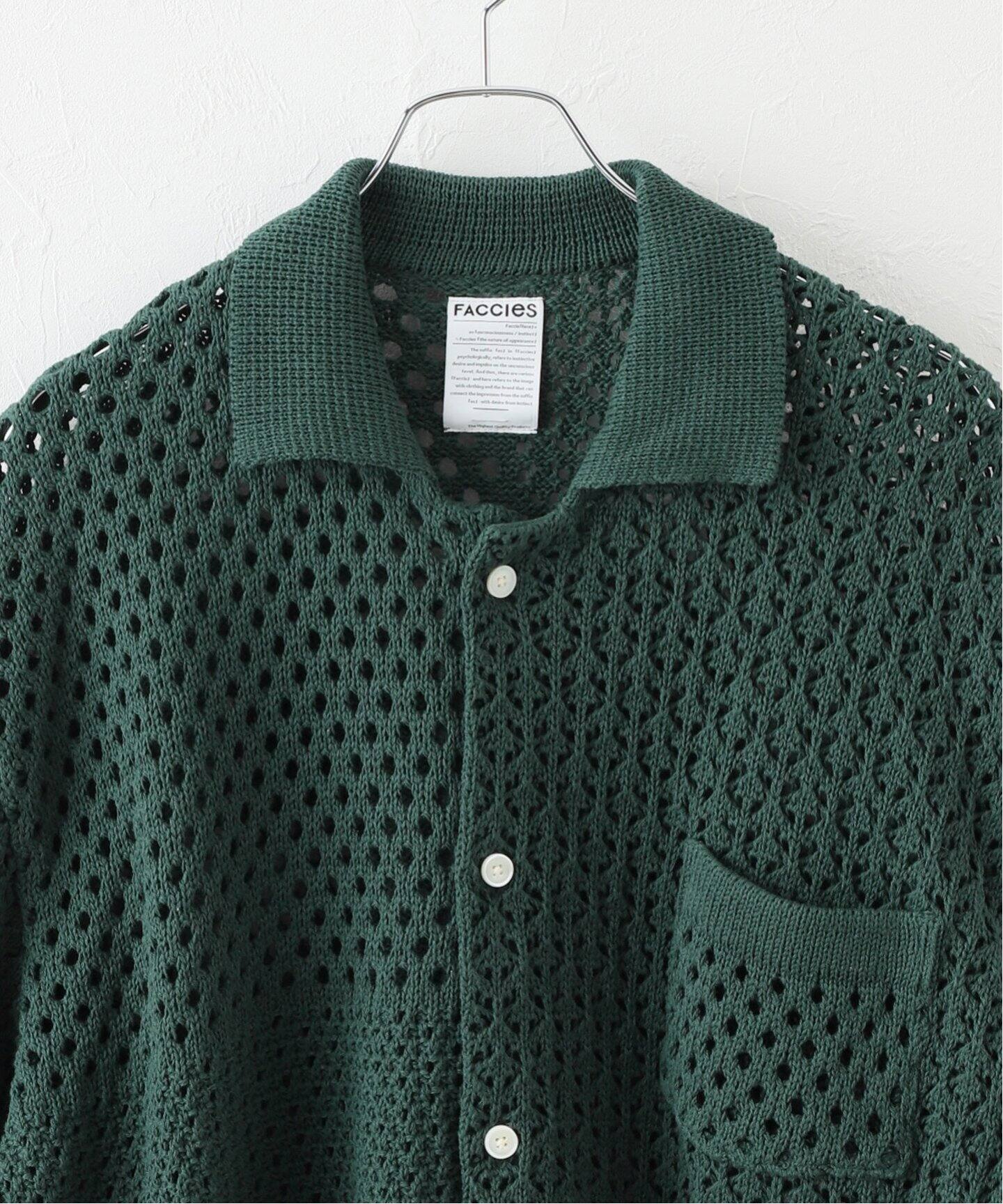 FACCIES / ファッチーズ】Re/C Mesh Pw Sh（シャツ／ブラウス 