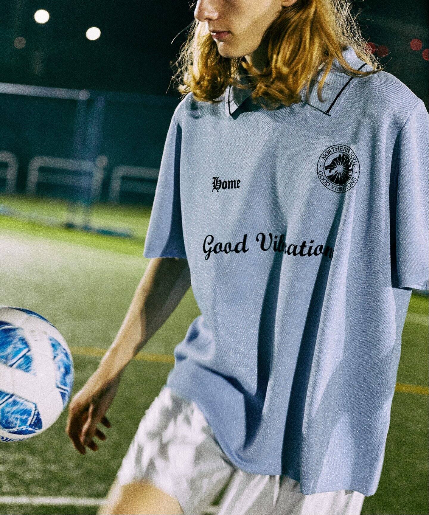 DAIRIKU / ダイリク】EX Lame Soccer Uniform Knit（ニット／セーター 