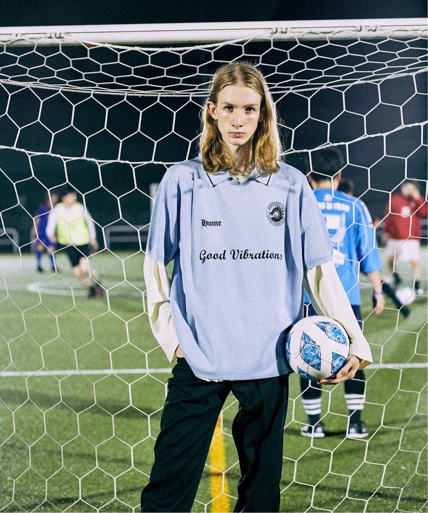 DAIRIKU / ダイリク】EX Lame Soccer Uniform Knit（ニット／セーター 