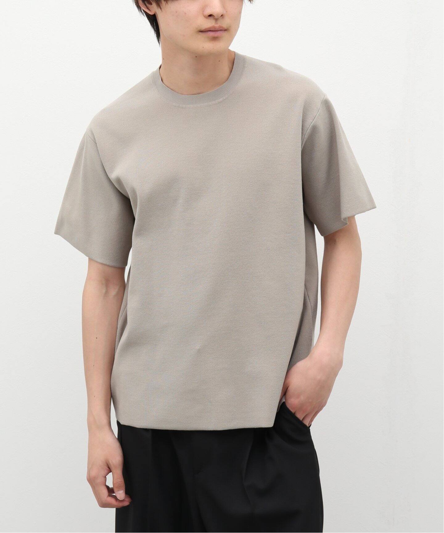 ミラノリブニットTシャツ（ニット／セーター）｜B.C STOCK（ベーセー 