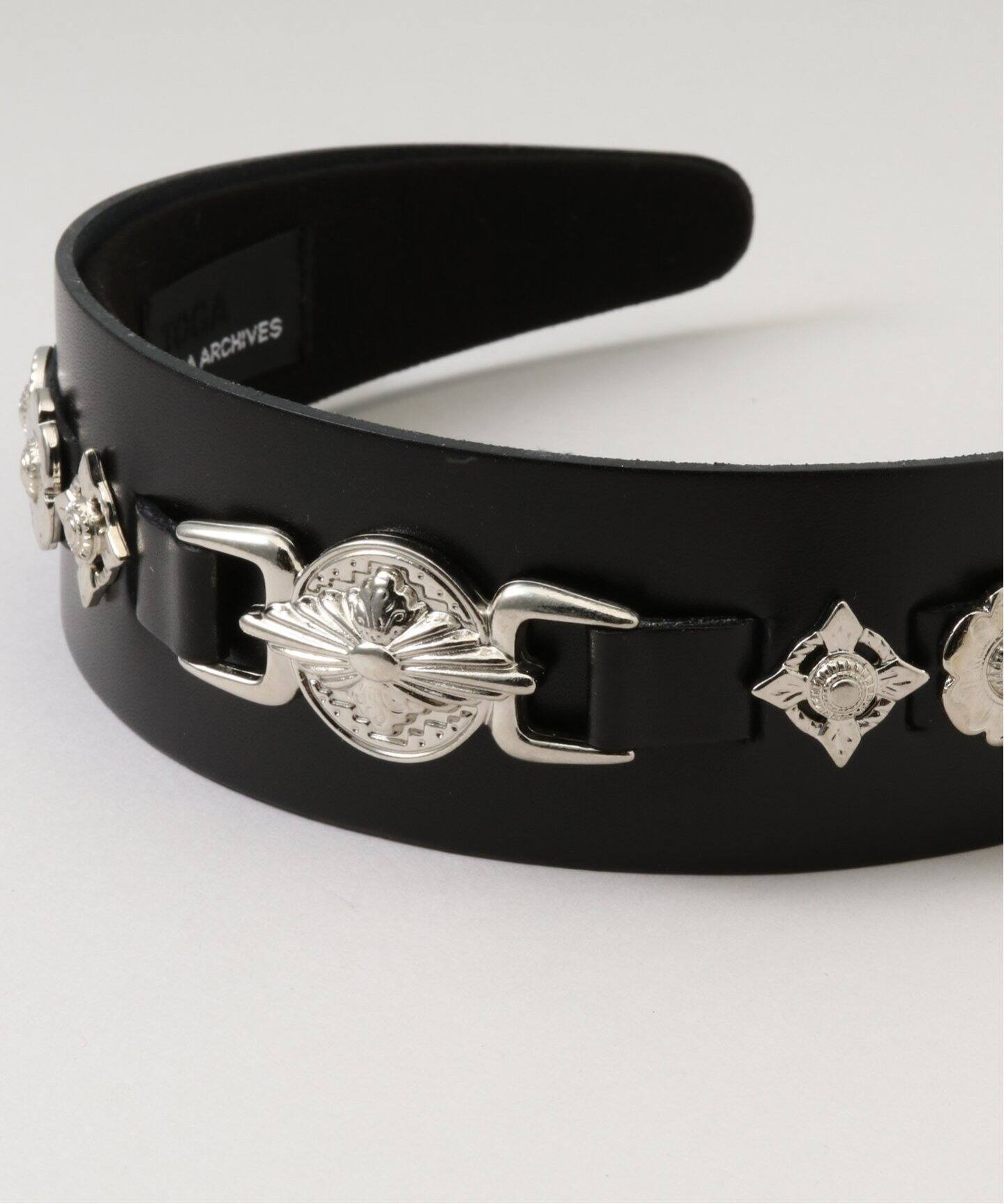 TOGA PULLA/トーガプルラ】Leather headband2：カチューシャ（ヘア 