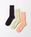【Graphpaper / グラフ ペーパー】 3-PACK SOCKS
