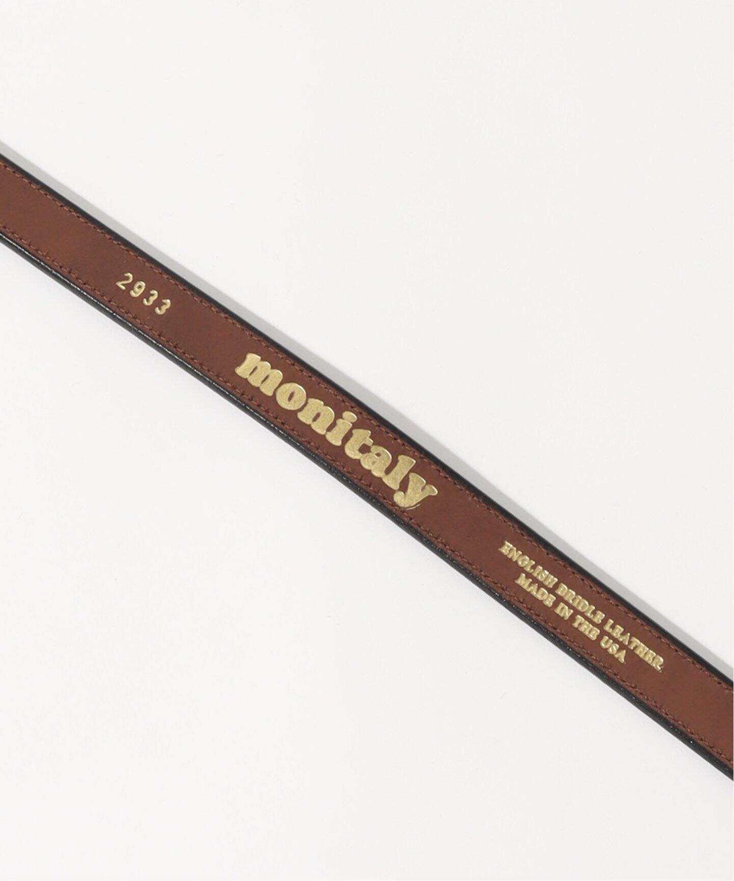 MONITALY / モニタリー】Extra Long Leather Belt（ベルト）｜L
