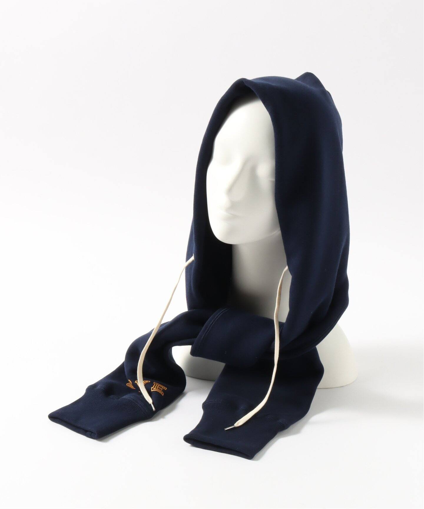SCYE BASICS / サイ ベーシックス】Fleece Back Jersey Hooded Scarf  