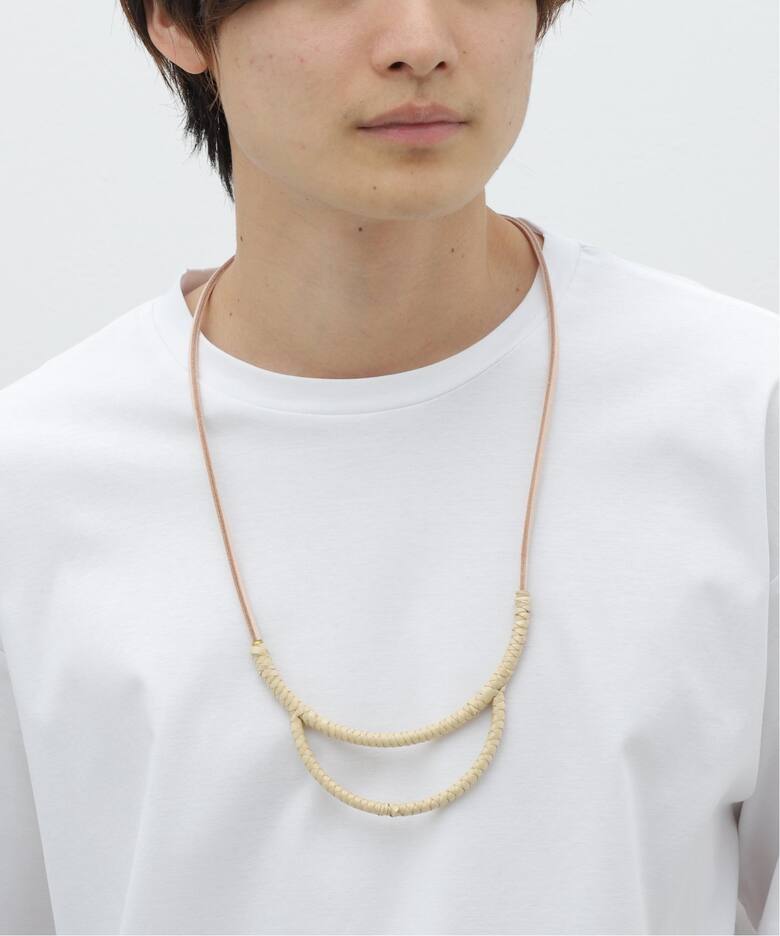 crescioni クレッシオーニ ネックレス グレー ネックレス 