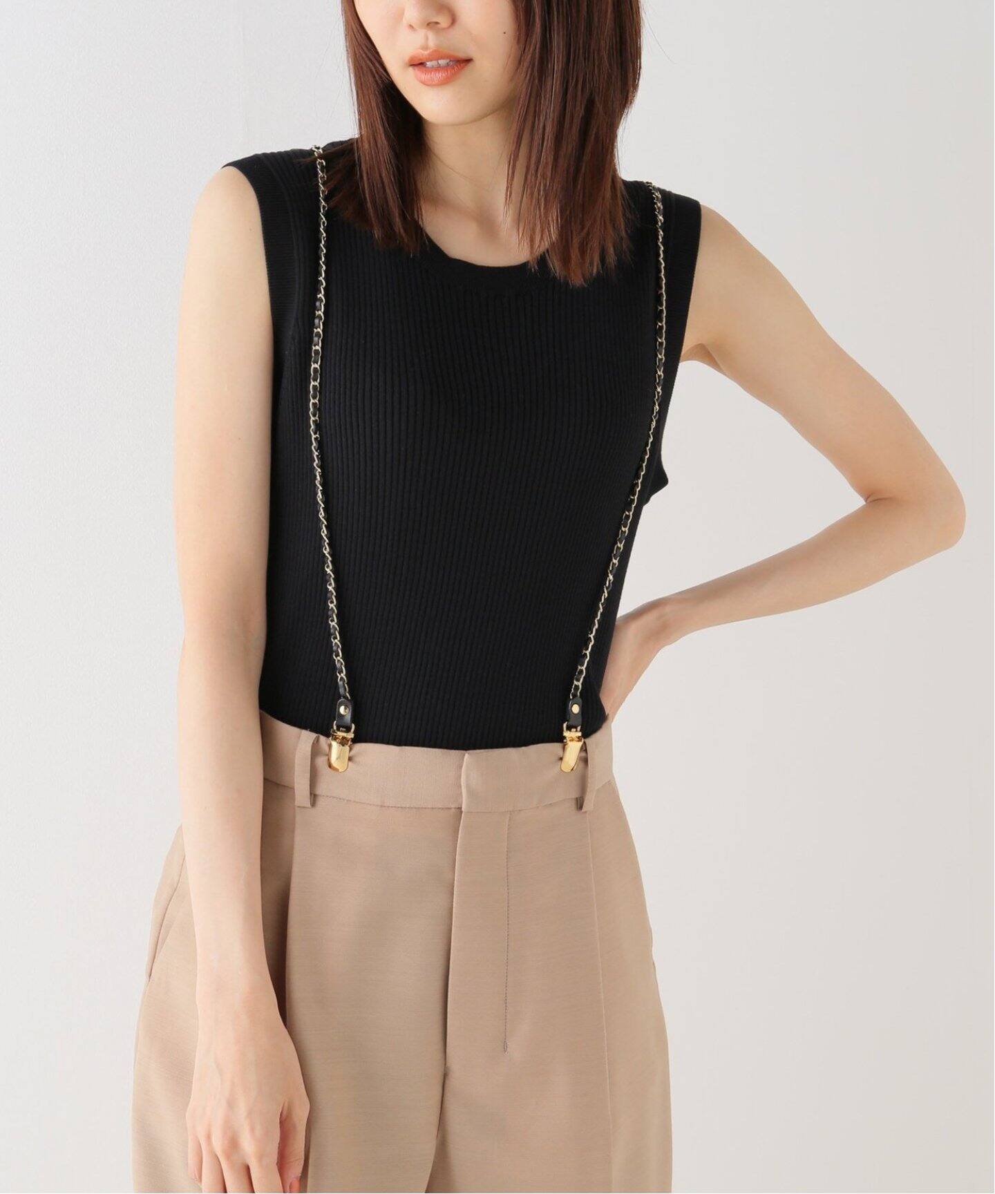 ≪追加2≫Spick ＆Span チェーンサスペンダー（その他ファッション小物 
