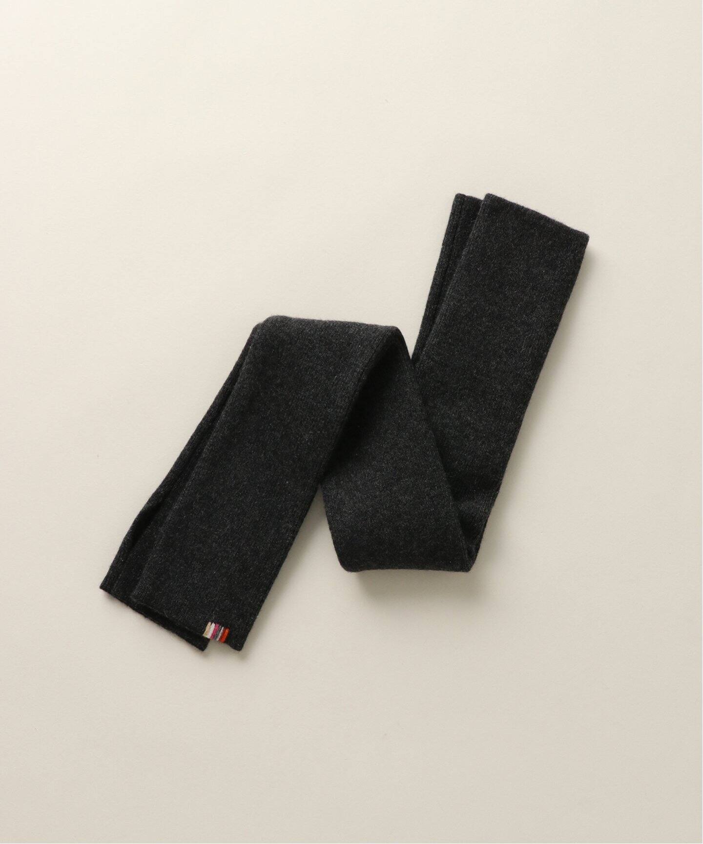 アパルトモン 生れ カシミア レッグウォーマー ブラック 